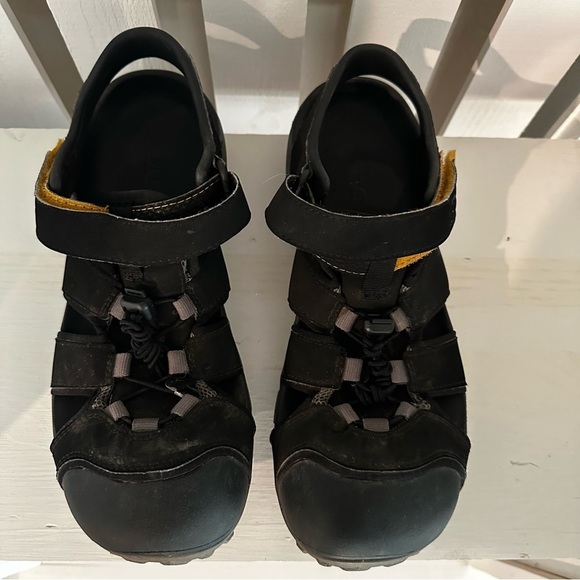 Teva 10  Flintwood Black Outdoor Hiking Walking Sandal - Picture 11 of 11